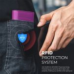 Fashion, accesorii si bijuterii - Femei - Accesorii femei - Portofele femei - Portofel RFID iUni P2, 10 carduri, Mov - Infinity.ro