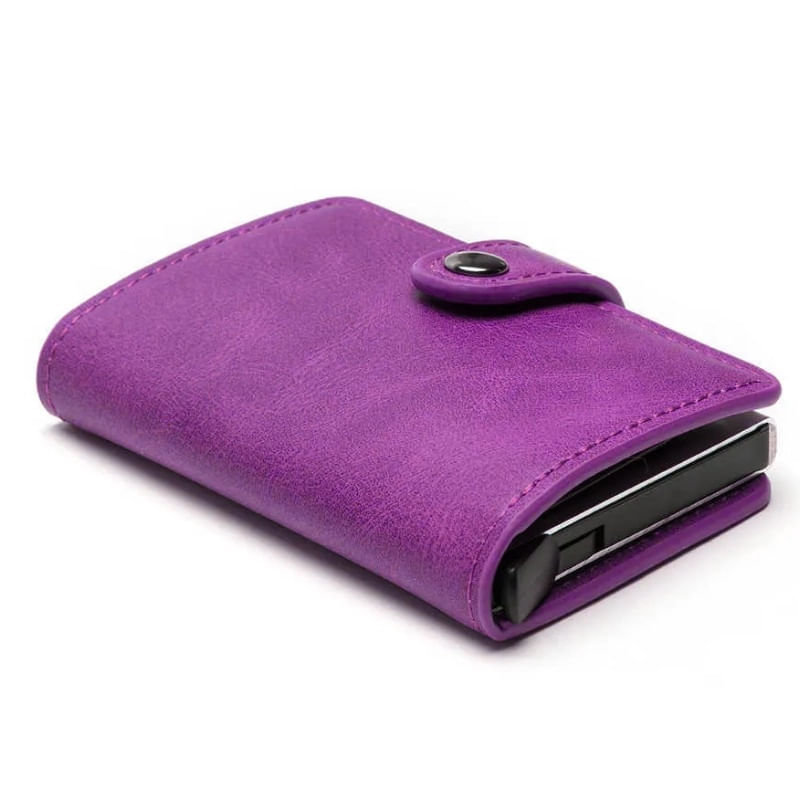 Fashion, accesorii si bijuterii - Femei - Accesorii femei - Portofele femei - Portofel RFID iUni P2, 10 carduri, Mov - Infinity.ro