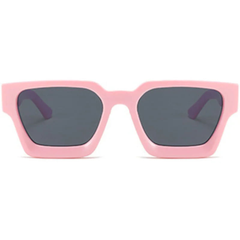 Fashion, accesorii si bijuterii - Femei - Accesorii femei - Ochelari de soare femei - Ochelari de Soare Retro Square iUni iEye, UV400, Pink - Infinity.ro