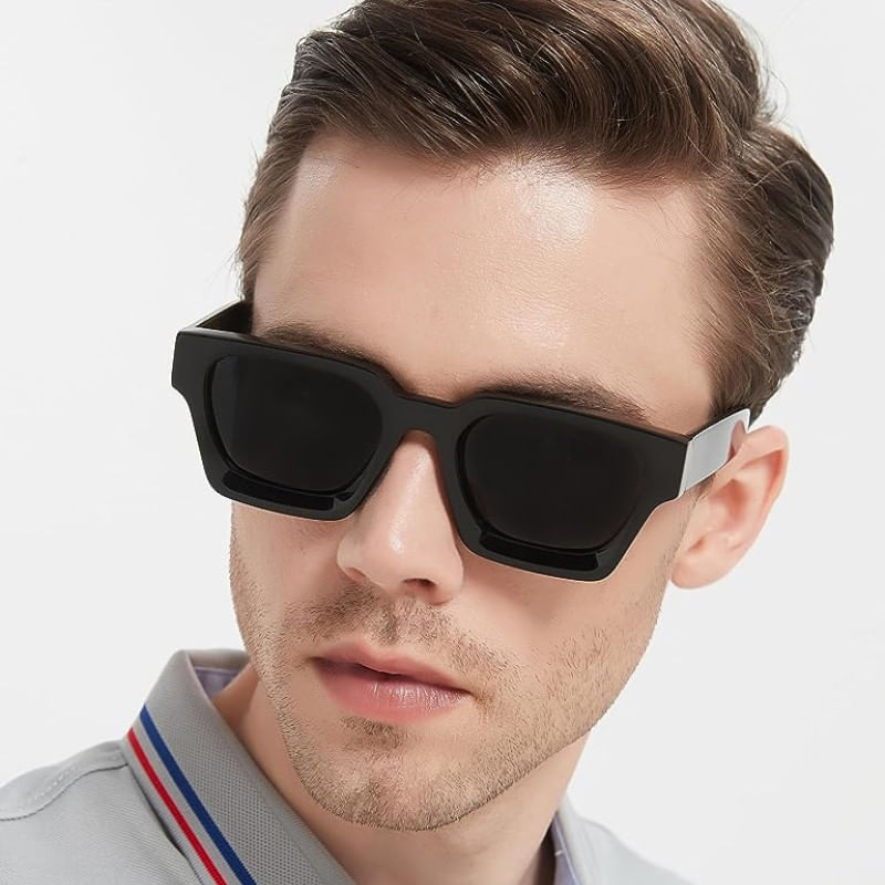 Fashion, accesorii si bijuterii - Femei - Accesorii femei - Ochelari de soare femei - Ochelari de Soare Retro Square iUni iEye, UV400 - Infinity.ro