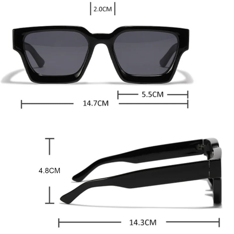 Fashion, accesorii si bijuterii - Femei - Accesorii femei - Ochelari de soare femei - Ochelari de Soare Retro Square iUni iEye, UV400 - Infinity.ro