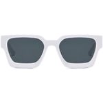Fashion, accesorii si bijuterii - Femei - Accesorii femei - Ochelari de soare femei - Ochelari de Soare Retro Square iUni iEye, UV400, White - Infinity.ro