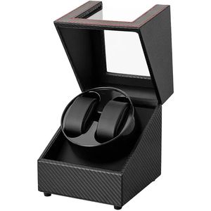 Cutie intors ceasuri automatice iUni, Watch Winder 2, Black Carbon