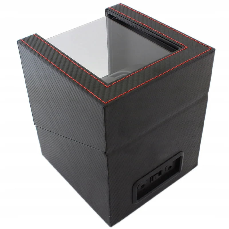 Fashion, accesorii si bijuterii - Barbati - Bijuterii barbati - Ceasuri barbati - Cutie intors ceasuri automatice iUni, Watch Winder 2, Black Carbon - Infinity.ro