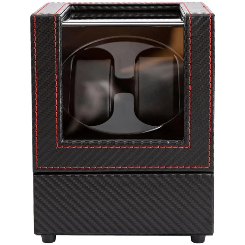 Fashion, accesorii si bijuterii - Barbati - Bijuterii barbati - Ceasuri barbati - Cutie intors ceasuri automatice iUni, Watch Winder 2, Black Carbon - Infinity.ro