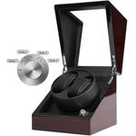 Fashion, accesorii si bijuterii - Barbati - Bijuterii barbati - Ceasuri barbati - Cutie intors ceasuri iUni, 4 programe, Watch Winder 2, Mahon-Black - Infinity.ro