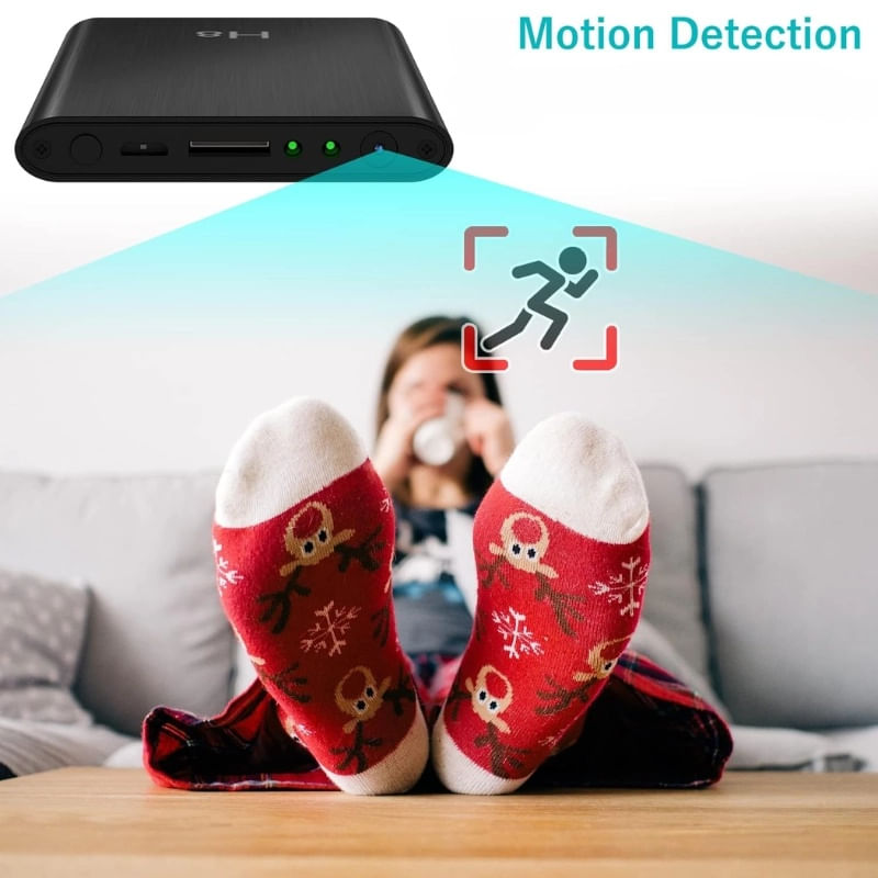Laptop, Telefoane si Tablete - Wearables si gadgeturi - Gadgeturi - Dispozitive spionaj - Camera Spion in Baterie Externa iUni H8, Full HD, 32GB, 5000mAh, Wi-Fi, Night Vision, Detectie miscare - Infinity.ro