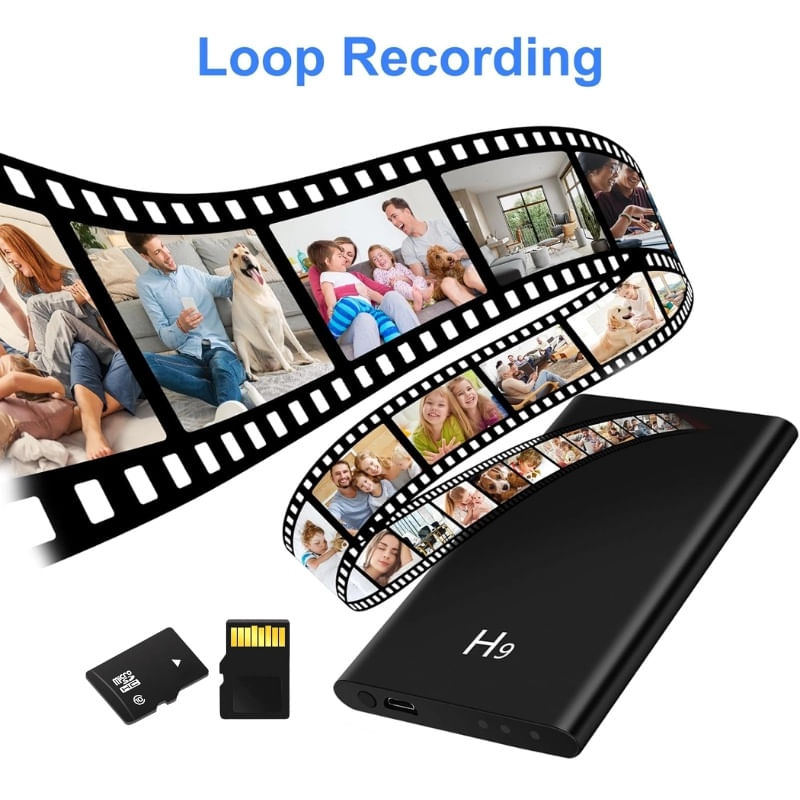 Laptop, Telefoane si Tablete - Wearables si gadgeturi - Gadgeturi - Dispozitive spionaj - Camera Spion in Baterie Externa iUni H8, Full HD, 32GB, 5000mAh, Wi-Fi, Night Vision, Detectie miscare - Infinity.ro