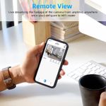 Laptop, Telefoane si Tablete - Wearables si gadgeturi - Gadgeturi - Dispozitive spionaj - Ceas de birou cu Camera Spion iUni IP61, Full HD, 8GB, Wi-Fi, Night Vision, Termometru interior - Infinity.ro