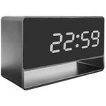 Laptop, Telefoane si Tablete - Wearables si gadgeturi - Gadgeturi - Dispozitive spionaj - Camera Spion in ceas de birou iUni IP27 Mini, 8GB, Wi-Fi, Vizualizare 4K, Night Vision, Senzor de miscare - Infinity.ro