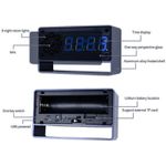 Laptop, Telefoane si Tablete - Wearables si gadgeturi - Gadgeturi - Dispozitive spionaj - Camera Spion in ceas de birou iUni IP27 Mini, 8GB, Wi-Fi, Vizualizare 4K, Night Vision, Senzor de miscare - Infinity.ro