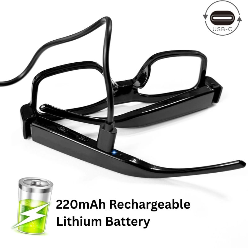 Laptop, Telefoane si Tablete - Wearables si gadgeturi - Gadgeturi - Dispozitive spionaj - Ochelari Spion cu Camera iUni G7, Full HD, 8GB Card Micro SD, Night Vision - Infinity.ro