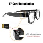 Laptop, Telefoane si Tablete - Wearables si gadgeturi - Gadgeturi - Dispozitive spionaj - Ochelari Spion cu Camera iUni G7, Full HD, 8GB Card Micro SD, Night Vision - Infinity.ro