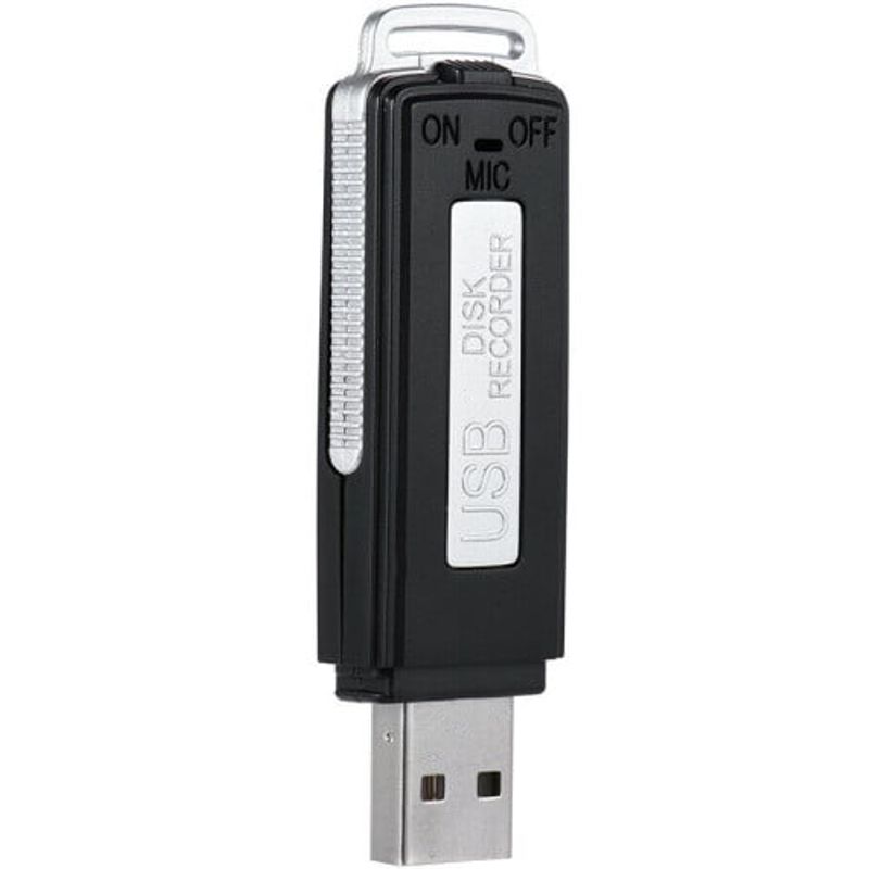 Laptop, Telefoane si Tablete - Wearables si gadgeturi - Gadgeturi - Dispozitive spionaj - Stick USB Spion Reportofon iUni STK98, 8GB, Activare vocala - Infinity.ro