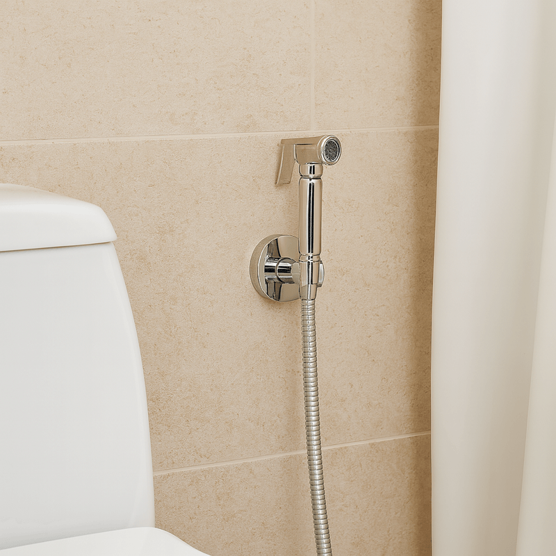 Casa si Gradina - Sanitare - Cazi si cabine de dus - Coloane si seturi de dus - Cap dus pentru bideu Remer Rubinetterie Lux 332OLAX, conexiune 1/2", 130 mm, aerator, anti-depuneri, 2 functii, alama - Infinity.ro