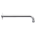 Casa si Gradina - Sanitare - Cazi si cabine de dus - Coloane si seturi de dus - Brat de dus Remer Rubinetterie Wellness 34340, 40 cm, suport perete, G 1/2", cromat, rezistent la calcar, alama - Infinity.ro