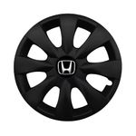 Auto si Moto - Anvelope si jante - Accesorii roti - Capace roti - Set 4 capace roti potrivite jantelor de 15 inchi (R15) compatibile HONDA, Model - 316 Black Edition - Infinity.ro