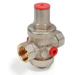 Casa si Gradina - Sanitare - Instalatii hidro - Fitinguri - Reductor de presiune cu piston Giacomini R153PX004, 3/4", filet interior, 1-5.5 bar, PN25, alama nichelata - Infinity.ro