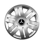 Auto si Moto - Anvelope si jante - Accesorii roti - Capace roti - Set 4 capace roti potrivite jantelor de 16 inchi (R15)  compatibile gama MERCEDES model - 406 - Infinity.ro
