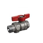 Casa si Gradina - Sanitare - Instalatii hidro - Robineti - Robinet apa de trecere olandez tip fluture Giacomini R859X327, dimensiune 1", Interior - Exterior, Alama - Infinity.ro