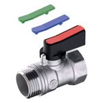 Casa si Gradina - Sanitare - Instalatii hidro - Robineti - Robinet mini pentru apa tip fluture Giacomini R694X002, dimensiune 3/8, Interior - Exterior, Alama - Infinity.ro