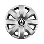 Auto si Moto - Anvelope si jante - Accesorii roti - Capace roti - Set 4 capace roti potrivite jantelor de 15 inchi (R15) compatibile gama Renault, model - 321 - Infinity.ro