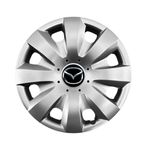 Auto si Moto - Anvelope si jante - Accesorii roti - Capace roti - Set 4 capace roti potrivite jantelor de 15 inchi (R15) compatibile gama Mazda, model - 321 - Infinity.ro