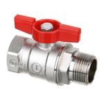 Casa si Gradina - Sanitare - Instalatii hidro - Robineti - Robinet apa de trecere tip fluture Giacomini R254X045, dimensiune 1", Interior - Exterior, Alama - Infinity.ro