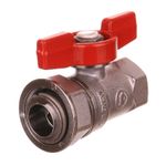 Casa si Gradina - Sanitare - Instalatii hidro - Robineti - Robinet apa de trecere olandez tip fluture Giacomini R251PX003, dimensiune 1/2" - 3/4", Interior - Interior, Alama - Infinity.ro