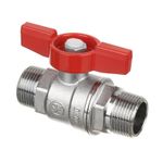 Casa si Gradina - Sanitare - Instalatii hidro - Robineti - Robinet apa de trecere tip fluture Giacomini R253X004, dimensiune 3/4, Exterior - Exterior, Alama - Infinity.ro