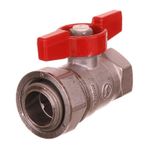 Casa si Gradina - Sanitare - Instalatii hidro - Robineti - Robinet apa de trecere olandez tip fluture Giacomini R251PX005, dimensiune 3/4" - 1", Interior - Interior, Alama - Infinity.ro