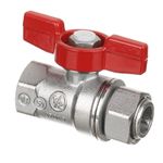 Casa si Gradina - Sanitare - Instalatii hidro - Robineti - Robinet apa de trecere olandez tip fluture Giacomini R251PX062, dimensiune 1/2", Interior - Interior, Alama - Infinity.ro