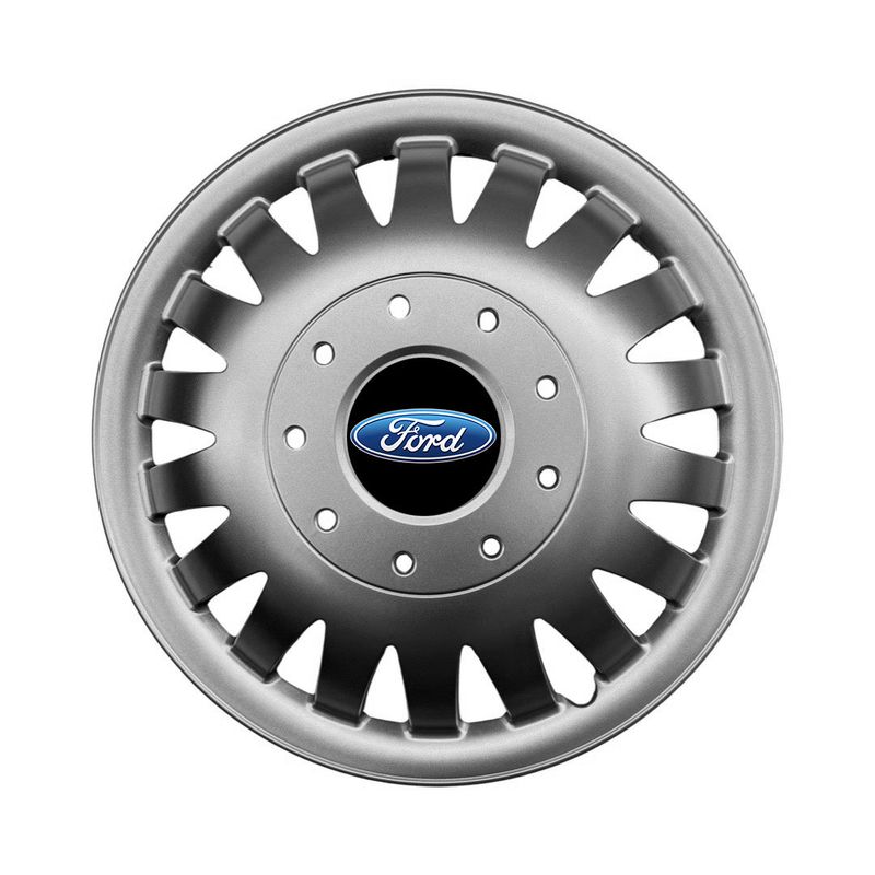 Auto si Moto - Anvelope si jante - Accesorii roti - Capace roti - Set 4 capace roti 16 inch (R16) bombate compatibile Ford TRANSIT, model 410 - Infinity.ro