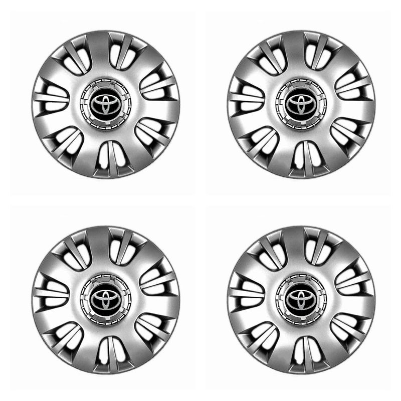 Auto si Moto - Anvelope si jante - Accesorii roti - Capace roti - Set 4 Capace Roti 16 inchi (R16) Compatibile Cu TOYOTA, model - 407 - Infinity.ro