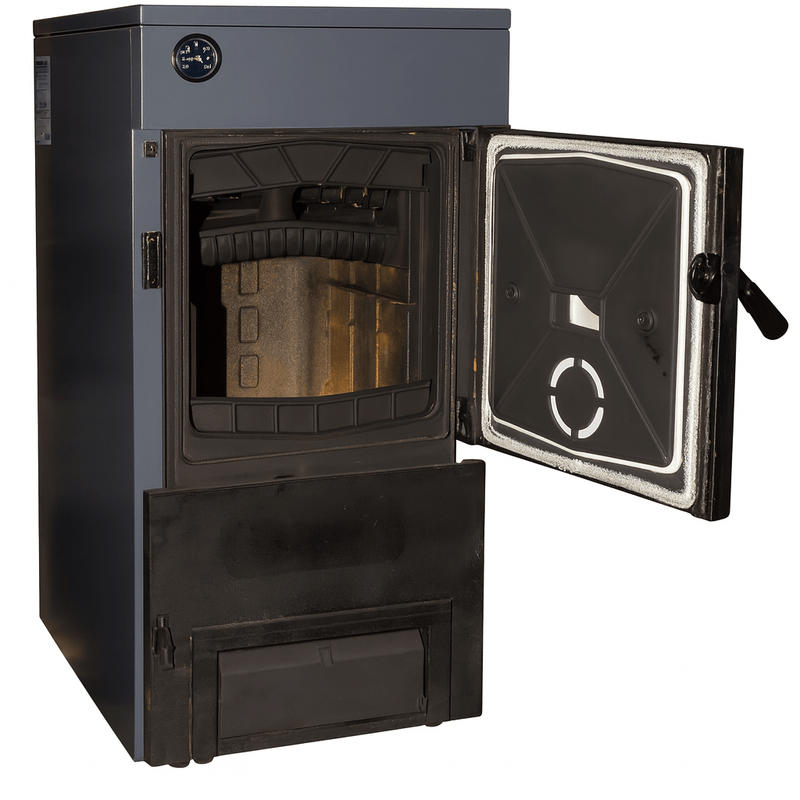 Casa si Gradina - Termice - Sobe, Seminee si accesorii - Cazane combustibil solid - Cazan cu combustibil solid Beretta RBS 07, din fonta, carbune/lemn, 37 kW, 7 elementi, conexiune 2", - Infinity.ro