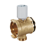 Casa si Gradina - Termice - Instalatii termice - Incalzire in pardosela - Colector modular Giacomini R53VMY006, cu valva de inchidere, DN32, conexiune rapida, pentru instalatii HVAC - Infinity.ro