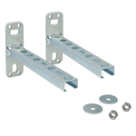 Casa si Gradina - Termice - Instalatii termice - Incalzire in pardosela - Set console metalice de perete Giacomini R588SEY01, pentru distribuitor cu saibe si piulite incluse - Infinity.ro