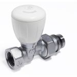 Casa si Gradina - Termice - Calorifere si accesorii - Accesorii calorifere - Robinet termostatic drept Giacomini R422X133, 1/2” x 1/2”, cu reglaj micrometric, alama cromata - Infinity.ro