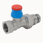 Casa si Gradina - Termice - Calorifere si accesorii - Accesorii calorifere - Robinet drept cu optiune termostatica Giacomini R402X133, filet exterior 1/2” x filet interior 1/2”, alama cromata - Infinity.ro