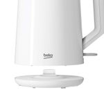 Electronice si Electrocasnice - Electrocasnice bucatarie - Preparare bauturi - Fierbatoare de apa - Fierbator Beko WKM4215W, 2000W, 1.7 litri, rotire 360°, indicator nivel apa, deconectare automata, filtru anticalcar - Infinity.ro