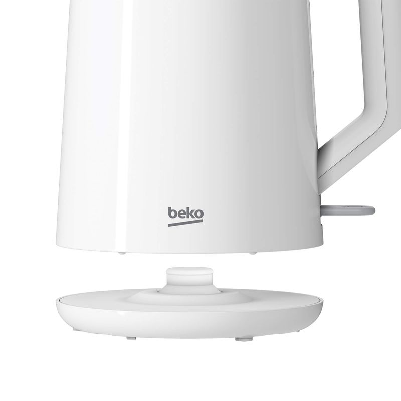 Electronice si Electrocasnice - Electrocasnice bucatarie - Preparare bauturi - Fierbatoare de apa - Fierbator Beko WKM4215W, 2000W, 1.7 litri, rotire 360°, indicator nivel apa, deconectare automata, filtru anticalcar - Infinity.ro