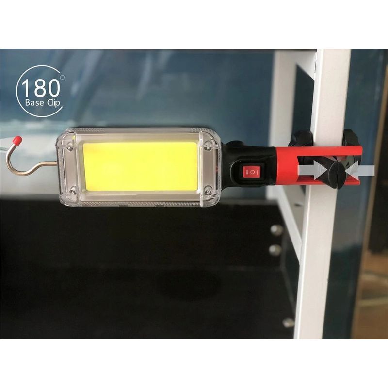 Casa si Gradina - Corpuri si surse de iluminat - Iluminat comercial si industrial - Proiectoare si lampi de lucru - Lampa de lucru 3 in 1 rezistenta la socuri, pentru iluminare versatila - Infinity.ro