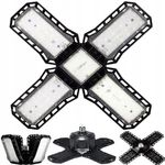 Casa si Gradina - Corpuri si surse de iluminat - Plafoniere, aplice si spoturi - Plafoniera LED 60W pentru garaj, structura pliabila, flux luminos 12000LM - Infinity.ro