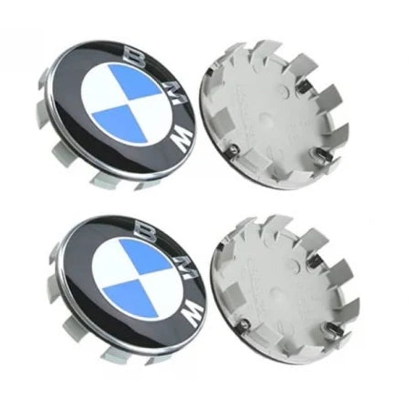 Auto si Moto - Anvelope si jante - Accesorii roti - Capace roti - Set 4 Capace Jante Aliaj BMW 68MM - Infinity.ro