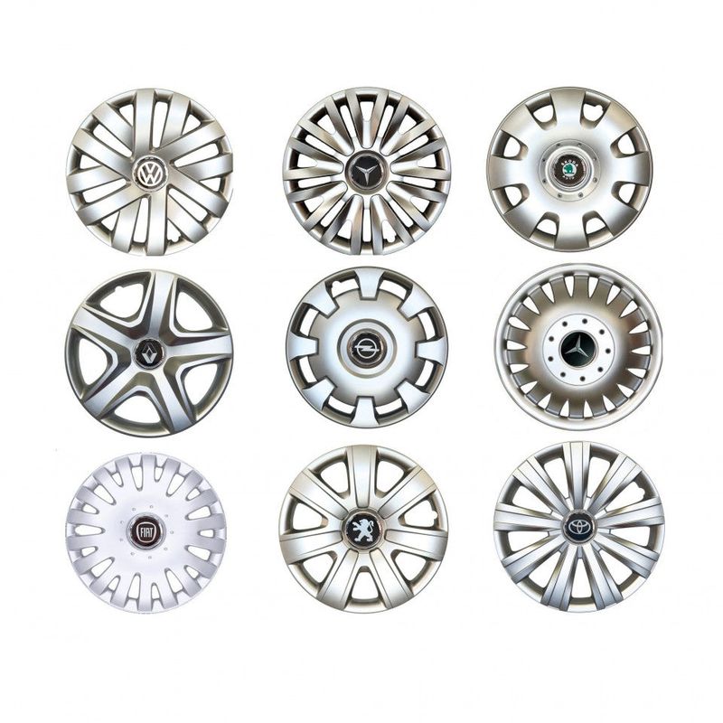 Auto si Moto - Anvelope si jante - Accesorii roti - Capace roti - Set 4 Capace Roti 16 inchi (R16) Compatibile Cu AUDI, Model-417 - Infinity.ro