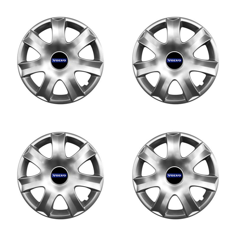 Auto si Moto - Anvelope si jante - Accesorii roti - Capace roti - Set 4 Capace Roti 14 inchi (R14) Compatibile Cu VOLVO model - 223 - Infinity.ro