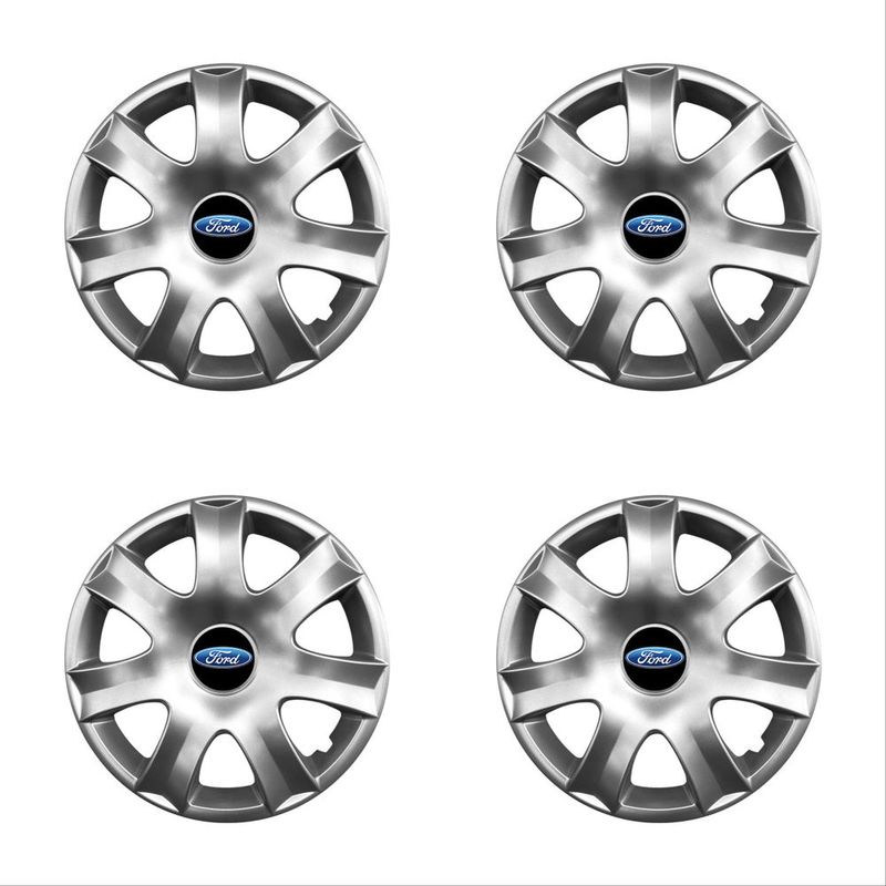 Auto si Moto - Anvelope si jante - Accesorii roti - Capace roti - Set 4 Capace Roti 14 inchi (R14) Compatibile Cu FORD model - 223 - Infinity.ro