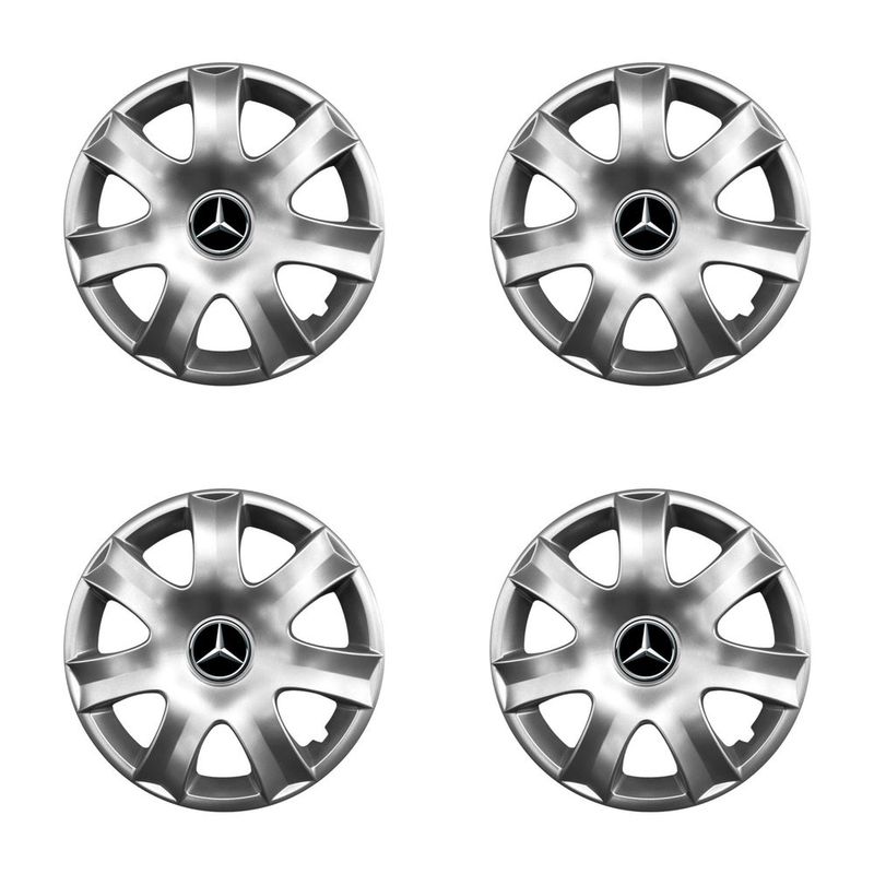 Auto si Moto - Anvelope si jante - Accesorii roti - Capace roti - Set 4 Capace Roti 14 inchi (R14) Compatibile Cu MERCEDES model - 223 - Infinity.ro