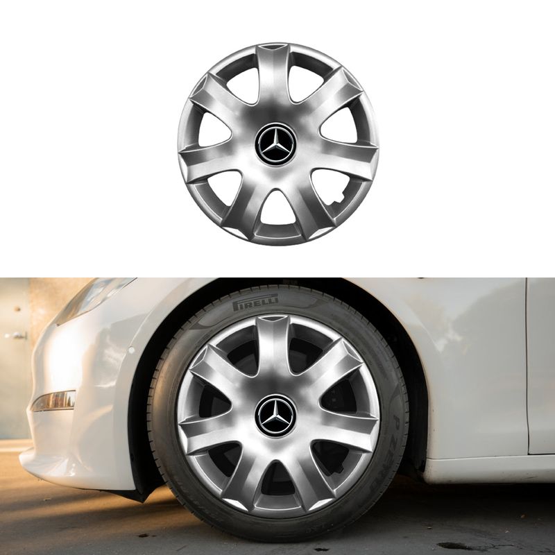 Auto si Moto - Anvelope si jante - Accesorii roti - Capace roti - Set 4 Capace Roti 14 inchi (R14) Compatibile Cu MERCEDES model - 223 - Infinity.ro