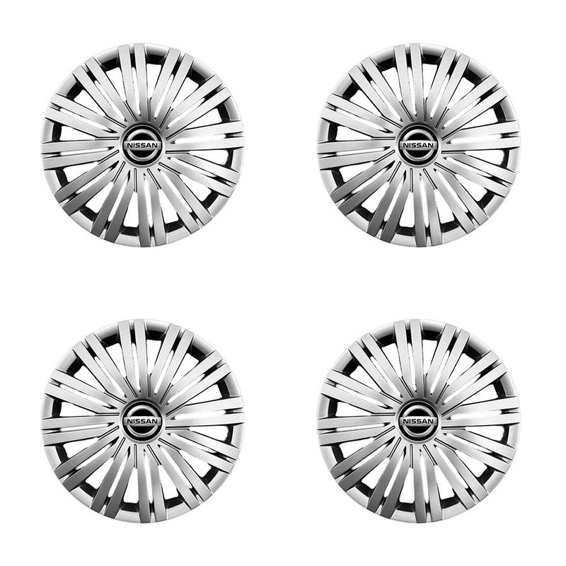 Auto si Moto - Anvelope si jante - Accesorii roti - Capace roti - Set 4 Capace Roti 14 inschi (R14) Compatibile Cu Nissan, Model - 200 - Infinity.ro